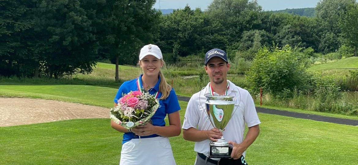 Max Basler ist NRW-Champion, Emilia Omander bei den Damen Dritte!